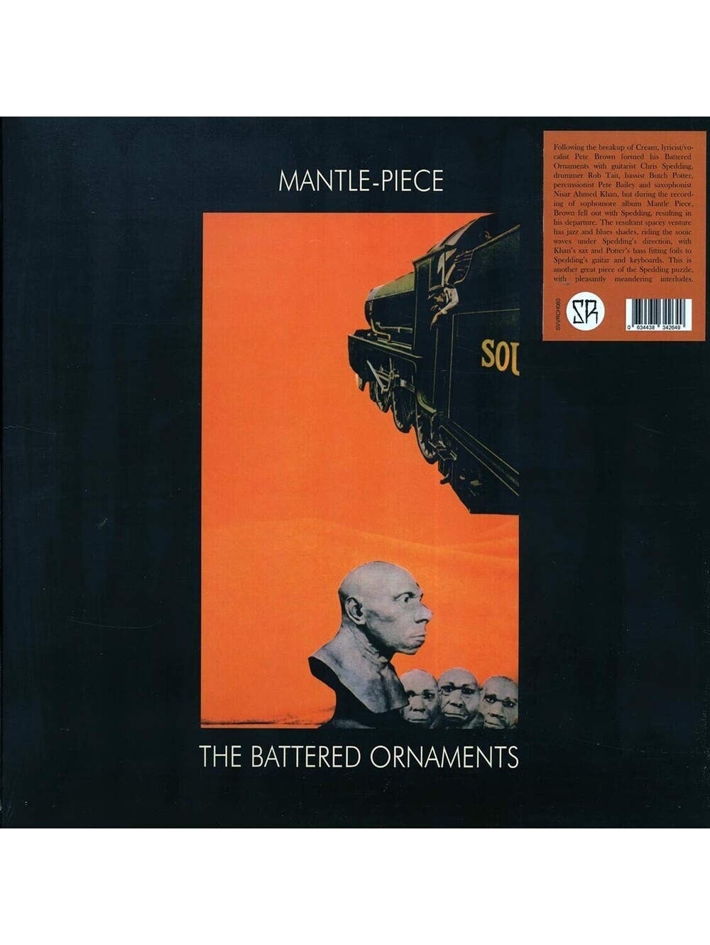 THE BATTERED ORNAMENTS - MANTLE PIECE LP VINYL RECORD psychedelic rock acid rock